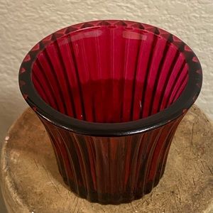 Pair of PartyLite Ruby Anniversary Votive/Tealight Holders